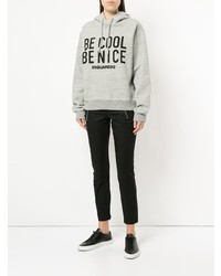 Dsquared2 Be Cool Be Nice Print Hoodie