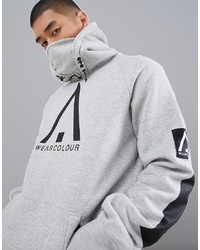 Wear Colour Bowl Hoodie In Grey