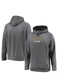 FANATICS Branded Gray Lafc Battle Charged Raglan Pullover Hoodie