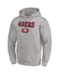 FANATICS Branded San Francisco 49ers Team Lockup Pullover Hoodie