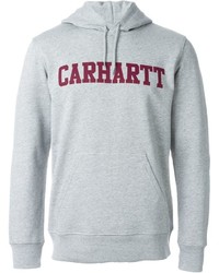 Carhartt Logo Print College Hoodie, $94 | farfetch.com | Lookastic