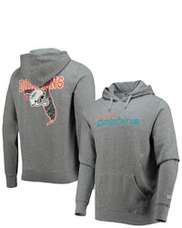 New Era Charcoal Miami Dolphins Local Pack Pullover Hoodie At Nordstrom