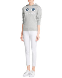 Karl Lagerfeld Choupette Big Eyes Printed Hoody