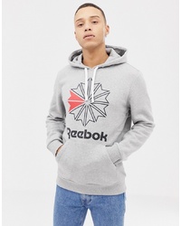 Reebok Classics Starcrest Pullover Hoodie In Navy Dh2074