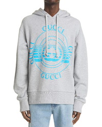 Gucci Disk Logo Graphic Hoodie