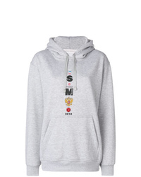 Sandra Mansour Front Embroidered Hoodie
