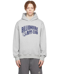 Billionaire Boys Club Gray Arch Logo Hoodie