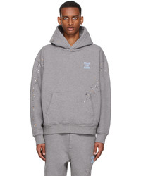 Frame Gray Cotton Hoodie