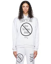 Praying Gray I Dont Care Hoodie