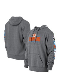 New Era Gray La Clippers 202122 City Edition Pullover Hoodie