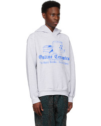 Online Ceramics Gray So Many Books So Little Time Hoodie
