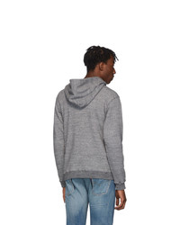 Wacko Maria Grey Ass Hole Hoodie