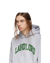 Landlord Grey Champion Reverse Weave Edition Logo University Hoodie