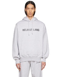 Helmut Lang Grey Core Hoodie