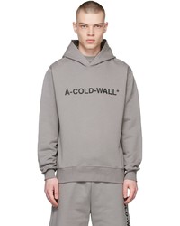 A-Cold-Wall* Grey Essential Logo Hoodie
