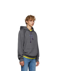 Acne Studios Grey Fenton Video Print Hoodie