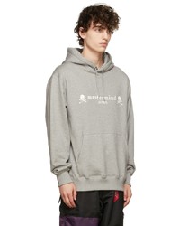 Mastermind Japan Grey Logo Skull Hoodie