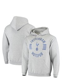 Fifth Sun Heathered Gray Tottenham Hotspur Sphere Pullover Hoodie In Heather Gray At Nordstrom