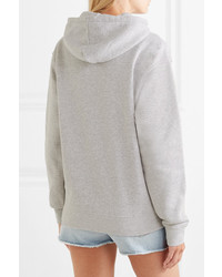 BLOUSE Heaven Embroidered Cotton Jersey Hoodie