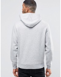 Jack Wills Hoodie With Wills Print In Gray Marl
