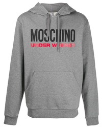 Moschino Logo Print Hoodie