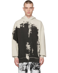 A-Cold-Wall* Off White Black Print Hoodie