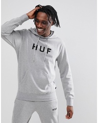 HUF Original Logo Overhead Hoodie In Grey