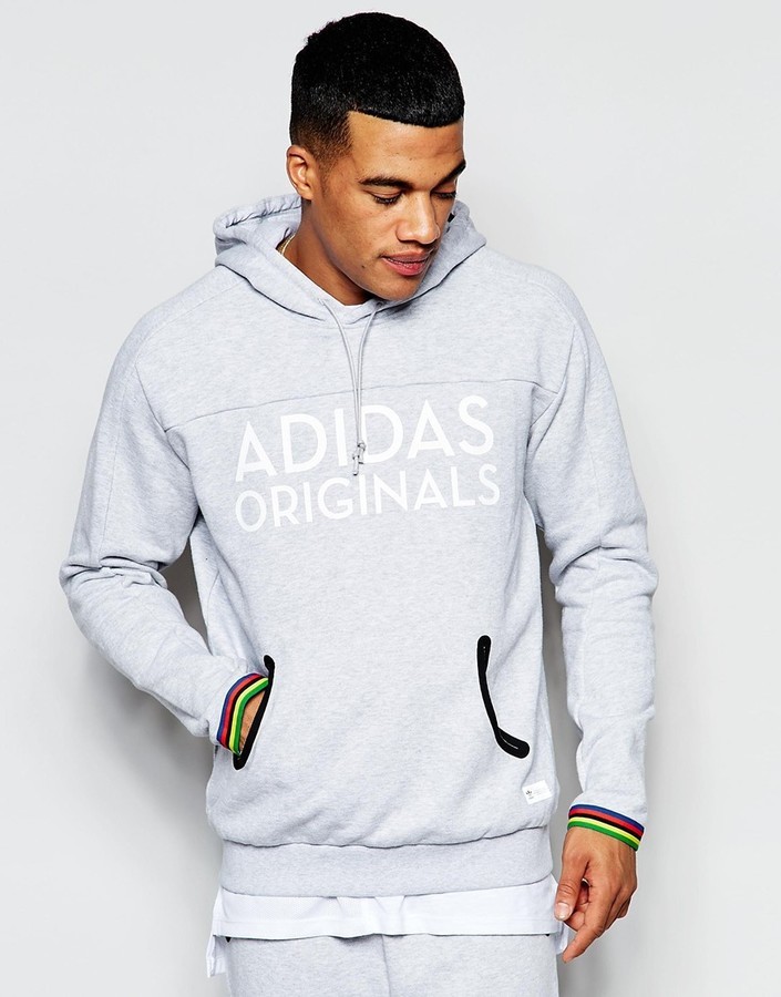 adidas Originals Hoodie Aj7314, $120 | Asos | Lookastic