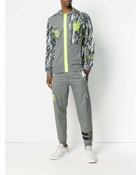 Plein Sport Printed Zipped Hoodie