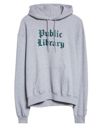 Foreign Currency Public Library Champion Cotton Blend Hoodie