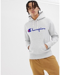 Champion Reverse Weave Hoodie With Large Logo