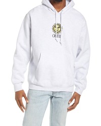 Obey Sunshine Graphic Pullover Hoodie In Ash Grey At Nordstrom