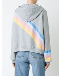 Wildfox Couture Wildfox Printed Zipper Hoodie