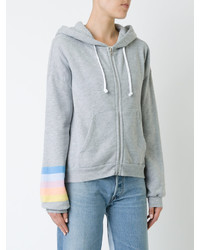 Wildfox Couture Wildfox Printed Zipper Hoodie