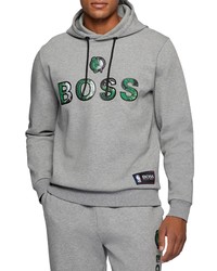 BOSS X Nba Wbounce 2 Boston Celtics Logo Hoodie