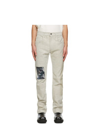 Mr. Saturday Grey Postal 5 Pocket Jeans