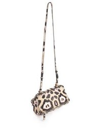 Givenchy Pandora Mini Jaguar Print Leather Shoulder Bag