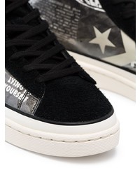 Converse X Pleasures Pro Leather High Top Sneakers