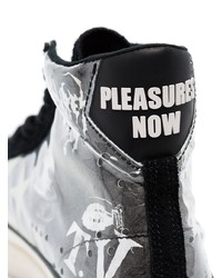 Converse X Pleasures Pro Leather High Top Sneakers