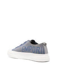 Emporio Armani Logo Print Low Top Sneakers