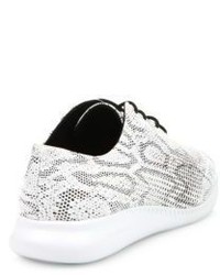 Cole Haan Zer Grand Snake Print Leather Oxford Sneakers
