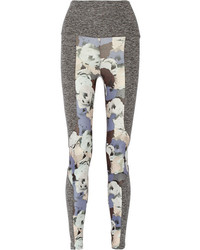 Paneled Printed Stretch Jersey Leggings Live The Process