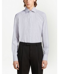 Zegna All Over Micro Print Shirt