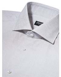 Zegna All Over Micro Print Shirt