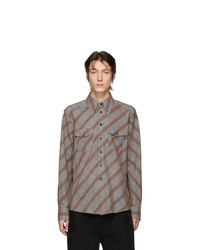 Lemaire Grey Check Wester Shirt