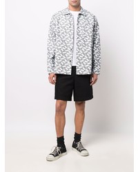 Sunnei Logo Print Long Sleeve Shirt