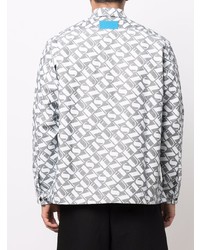 Sunnei Logo Print Long Sleeve Shirt