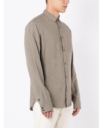 OSKLEN Stripe Print Buttoned Shirt