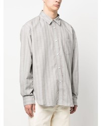 Palmes Vertical Stripe Print Shirt
