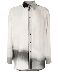 Atu Body Couture X Tessitura Abstract Print Long Sleeve Shirt